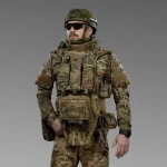 Плечевая защита с баллистическими пакетами 1-го класса. STANAG 2920. Мультикам 3