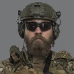 Кріплення-адаптер М11 для навушників Earmor M31/M32 на шоломи з рейковим кріпленням ARC. 7