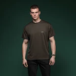 Футболка сітчаста AIR Coolmax. Легка та добре відводить вологу. Ranger green 2