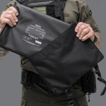 Коврик для сидения тактический тактический 1-го класса защиты. Cordura 500D. Черный 6