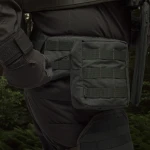 Подсумок утилитарный L. Крепление Molle. Cordura 500D. Олива. 3