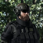 Баллистическая защита шеи Gen 2 (и верхней части спины) 1-го класса. Черный 3