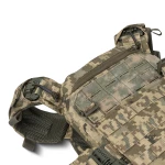 Бронежилет збільшений 3 класу (PRO) L. Вага 3.4 кг. Поліетиленові плити 1.14 кг. Піксель (мм-14) 11