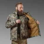 Куртка тактическая Softshell All Weather 3 in 1 (до -20°C). Мультикам 3