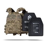 Бронежилет 4 класу (M.V.P.). Вага 5.3 кг. Керамічні плити 2.2 кг. Піксель (мм-14)