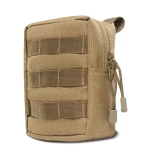 Підсумок утилітарний L. Кріплення Molle. Cordura 500D. Койот.