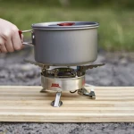 Газовий пальник BRS-10 складний, 19.5 x 17.5 см. Потужність 2.27 кВт 5