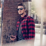 Сорочка Helikon-Tex GreyMan. Coral Crimson Checkered 4