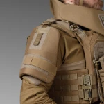 Плечовий захист з балістичними пакетами 1-го класу. STANAG 2920. Койот 7