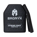 Керамічна бронеплита 4 класу Bronyx. Вага 2.5 кг. Розмір L (26х33 см) 4