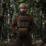 Сумка-напашник PRO. Розмір L (16х22 см). Матеріал Cordura 1000. Койот 4