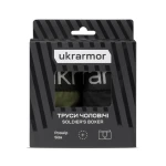 Труси чоловічі “Soldier's Boxer” (2 шт.). Матеріал Charged Cotton. Олива-Чорний 4