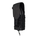 Двойной закрытый подсумок с клапаном под магазины АК/АR. Черный 6