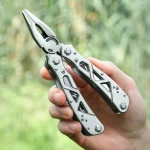 Мультитул Ganzo G112. Нержавіюча сталь. 13 функції. Сірий 2