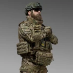 Боковые бронепластины 3 класс защиты (комплект) СВМПЭ 21.5х16 см. Мультикам 3