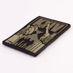 Патч (шеврон) «Київ-Вільний» від Brand Element. М’який ПВХ пластик. Олива 4