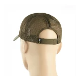 Кепка (бейсболка) M-Tac з липучкою та сіткою Flex ріп-стоп. Темна олива 4