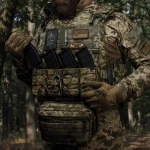 Одинарний підсумок під магазин АК, пластикова основа. MOLLE інтерфейс. Піксель (ММ-14) 5