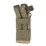 Одинарний еластичний підсумок під магазини АК/АR відкритого типу. Кріплення MOLLE. Піксель (мм-14) 2