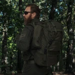 Рюкзак Mil-Tec на 75 л с водоотталкивающим покрытием. Олива 3