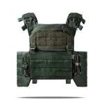 Плитоноска покращена (PRO) зі збільшеними камербандами | під бронеплити 25х30 см. Олива 2