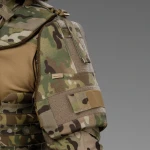 Плечевая защита с баллистическими пакетами 1-го класса. STANAG 2920. Мультикам 7