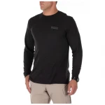 Кофта-лонгслив 5.11 Tactical Trublend Legacy Tee. Цвет black heather 2