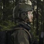 Подсумок для рации. Крепление Molle. Cordura 1000. Цвет Черный 8