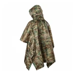 Пончо Piligrim 2.0 Rip-Stop. Влагостойкое с расширенной горловиной. Мультикам 2