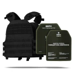 Бронежилет 6-го класу M.V.P. Вага 6.1 кг. Керамічні плити 2.9 кг. Чорний