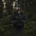 Сумка-напашник PRO 1-го класу захисту. Розмір L (16х22 см). Матеріал Cordura 1000. Чорний 4