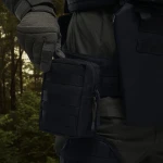 Підсумок утилітарний L. Кріплення Molle. Cordura 500D. Чорний. 4