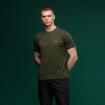 Футболка Basic Military T-Shirt. Avdiivka. Топографічна карта. Олива 2