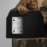 Стальная бронеплита 5 класс защиты. Вес 4.4 кг. Размер M (25х30 см.) 2