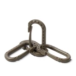 Карабин пластиковый универсальный, 60 х 40 мм. Цвет Олива 3