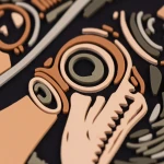 Патч (шеврон) «Чумний Доктор» від Brand Element. М’який ПВХ пластик 2