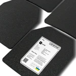 Сталеві бронеплити 4 клас захисту (комплект). Вага 8 кг. Розмір M (25х30 см.) 6