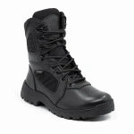 Тактичне взуття Milbot Conquest. Натуральна шкіра. Чорні 8