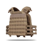Бронежилет 3 класу (M.V.P.). Вага 2.9 кг. Поліетиленові плити 0.99 кг.  Койот 6