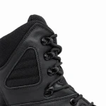 Тактичне взуття Milbot Conquest. Натуральна шкіра. Чорні 7