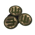 Шеврон (нашивка) Морская пехота ВСУ, 8х8 см. Пиксель (мм-14) 3