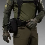 Підсумок-органайзер аптечка. Кріплення Molle. Cordura 500D. Чорний 8