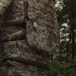 Баллистическая защита поясницы 1-го класса (с баллистическим пакетом). Пиксель (мм-14) 8