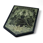 Патч (шеврон) «Миколаїв» від Brand Element. М’який ПВХ пластик. Олива 3