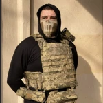 Плитоноска Malva L/XL под бронеплиты 27.2х36 см. Пиксель (мм-14)