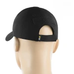 Кепка (бейсболка) тактична M-Tac Elite Flex ріп-стоп. Чорний 4