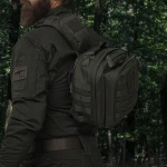 Тактическая сумка-рюкзак 5.11 RUSH® MOAB™ 6. Однолямочный. Олива 9