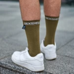 Шкарпетки водонепроникні Dexshell Ultra Thin Crew Olive Green 6