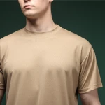 Комплект футболок (3 шт.) AIR Coolmax без логотипу. Легкі та добре відводять вологу. Койот 3