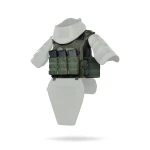 Бронежилет 5 класу (PRO). Вага 4.8 кг. Керамічні плити 1.86 кг. Олива 10